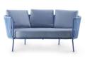 Granada 2.5er Loungebank Stahl 3