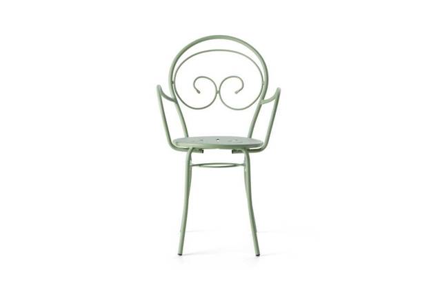 Lille Chaise de jardin empilable acier 4