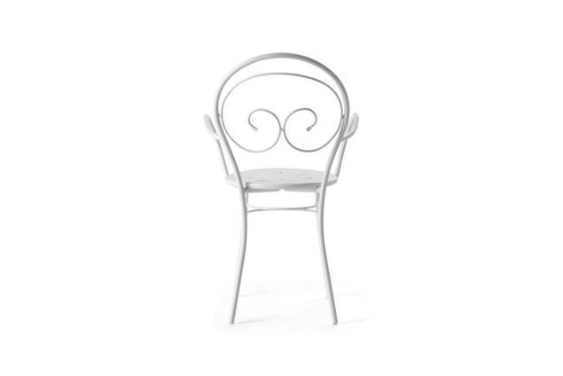 Lille Chaise de jardin empilable acier 2