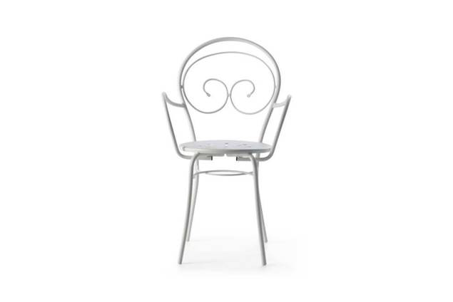 Lille Chaise de jardin empilable acier 3