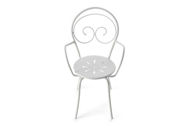 Lille Chaise de jardin empilable acier 4