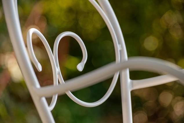 Lille Chaise de jardin empilable acier 5