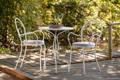 Lille Chaise de jardin empilable acier 8