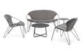 Granada Loungetisch Stahl Ø 65 cm 1