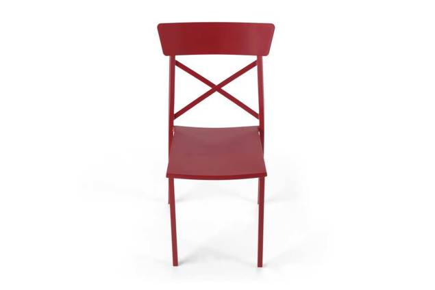 Alicante Chaise de jardin empilable acier 4