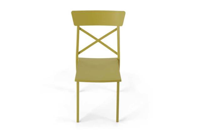 Alicante Chaise de jardin empilable acier 4