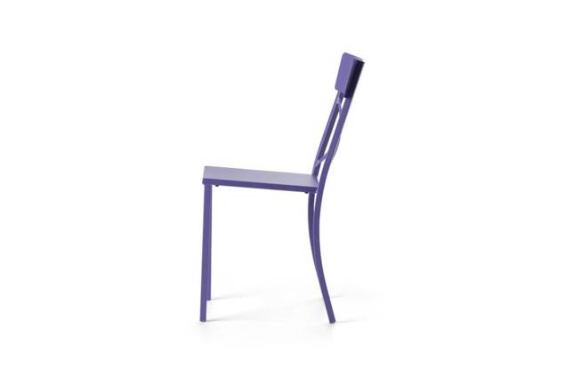 Alicante Chaise de jardin empilable acier 1