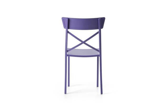 Alicante Chaise de jardin empilable acier 2