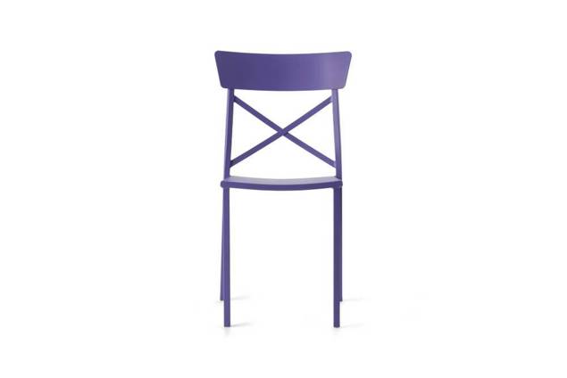 Alicante Chaise de jardin empilable acier 3