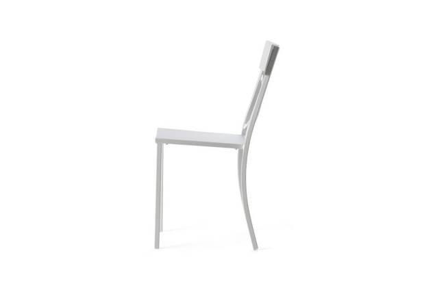 Alicante Chaise de jardin empilable acier 1