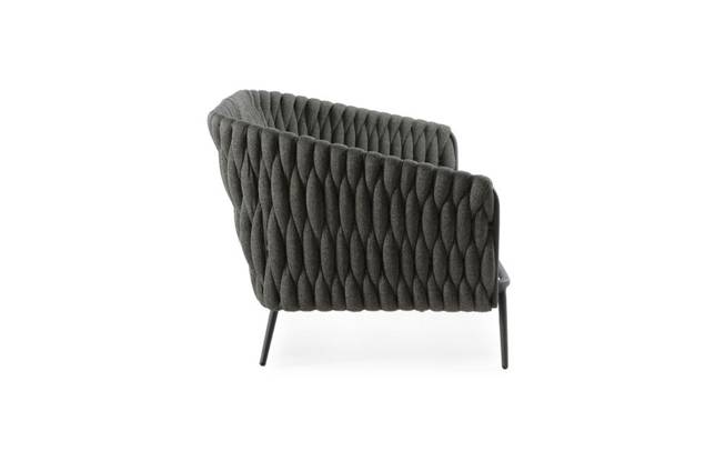 Mali 2.5er Loungebank Aluminium 2