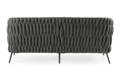 Mali 2.5er Loungebank Aluminium 3