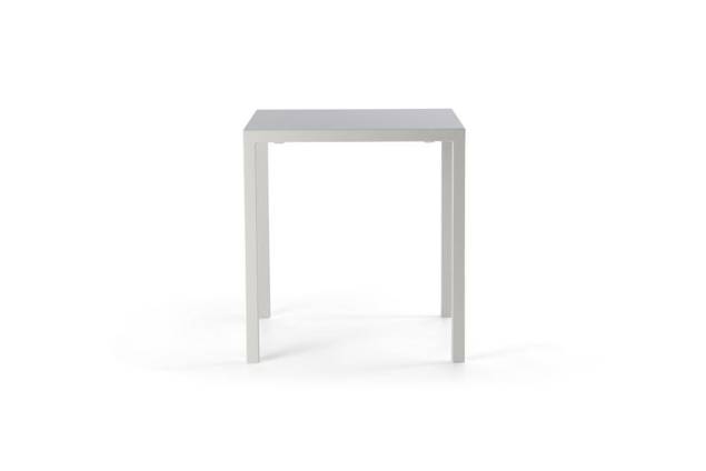 Locarno Gartentisch Stahl 80x80 cm 1