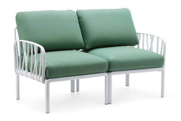 Komodo 2er Loungebank Kunststoff 4