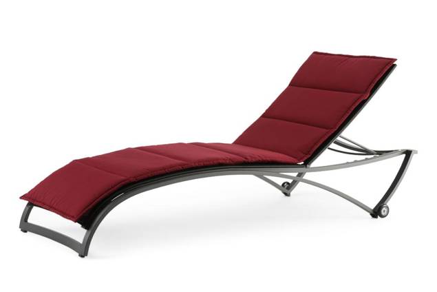 Léon Chaise longue aluminium 6