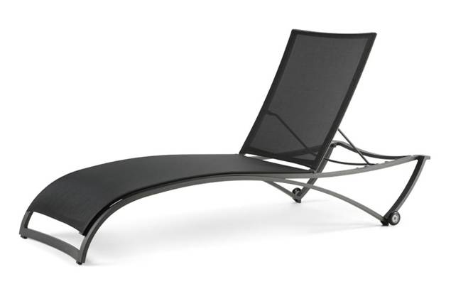 Léon Chaise longue aluminium 10