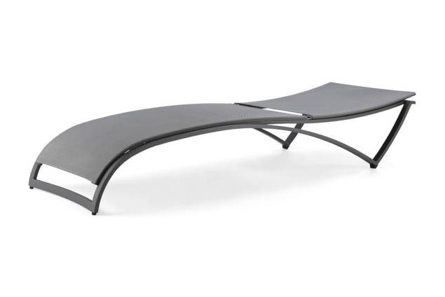 Léon Chaise longue aluminium 2