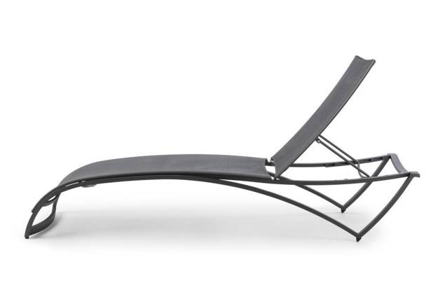 Léon Chaise longue aluminium 6
