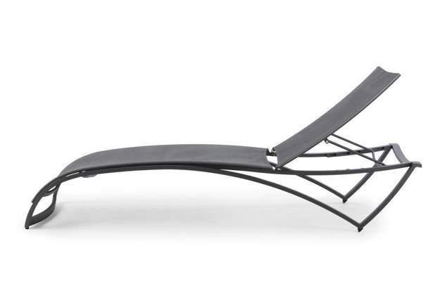 Léon Chaise longue aluminium 8