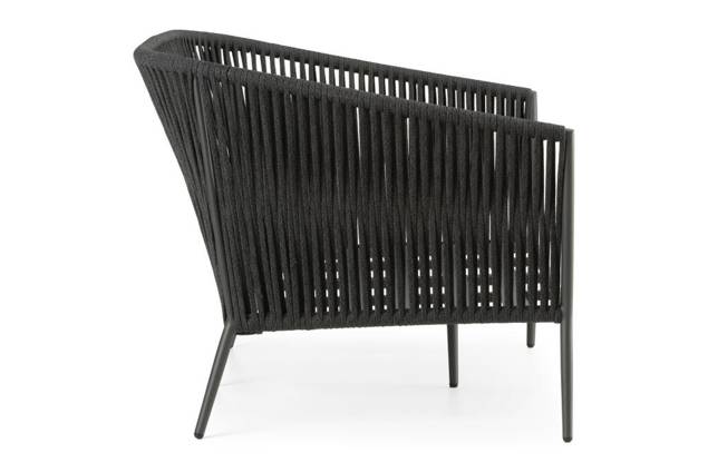Kapstadt 2er Loungebank Aluminium 4