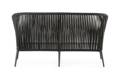 Kapstadt 2er Loungebank Aluminium 3