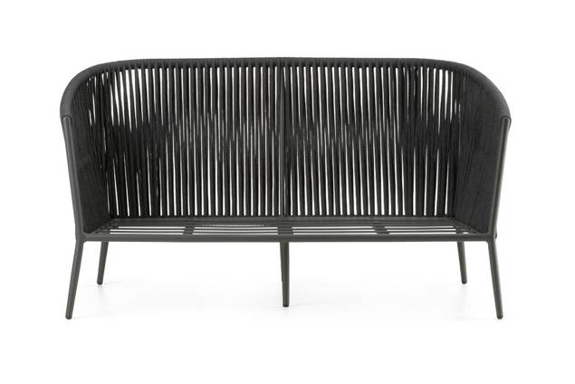 Kapstadt 2er Loungebank Aluminium 8