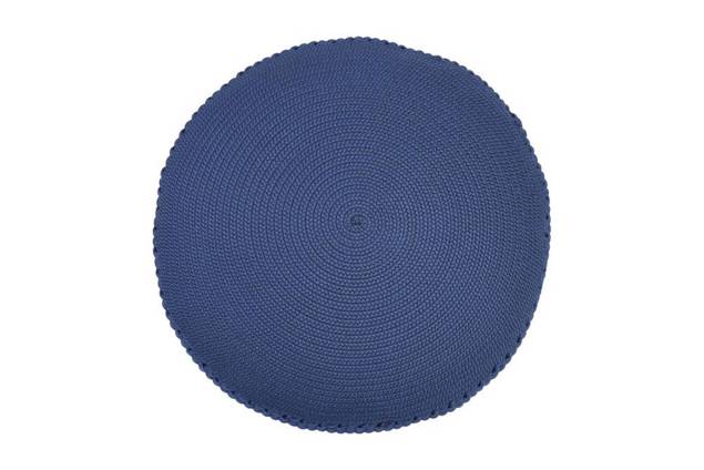 Palermo Outdoor Pouf nachtblau 2