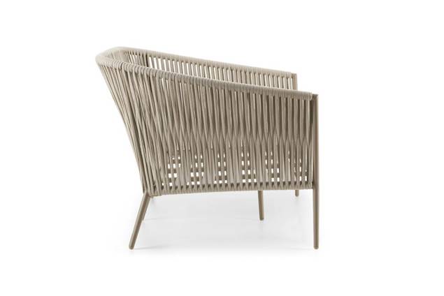 Kapstadt 2er Loungebank Aluminium 2