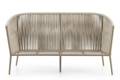 Kapstadt 2er Loungebank Aluminium 5