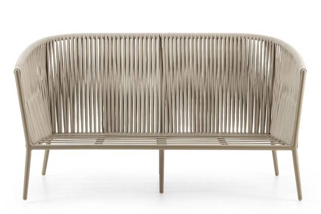 Kapstadt 2er Loungebank Aluminium 5