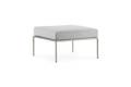 Rügen Tabouret lounge acier inoxydable 1