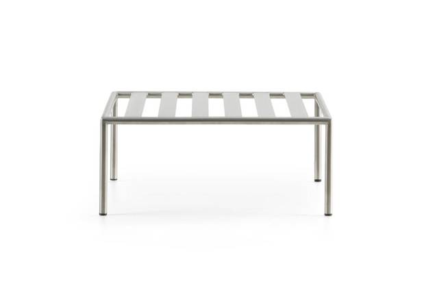 Rügen Tabouret lounge acier inoxydable 4