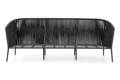 Kapstadt 3er Loungebank Aluminium 4