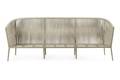 Kapstadt 3er Loungebank Aluminium 4