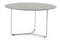Rügen Table de salon ronde acier inoxydable, hauteur 40 cm Ø 70 cm 4
