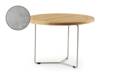 Rügen Loungetisch rund Edelstahl, Höhe 45 cm Ø 70 cm