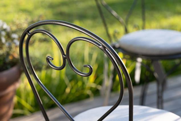 Versailles II Chaise de jardin acier  12
