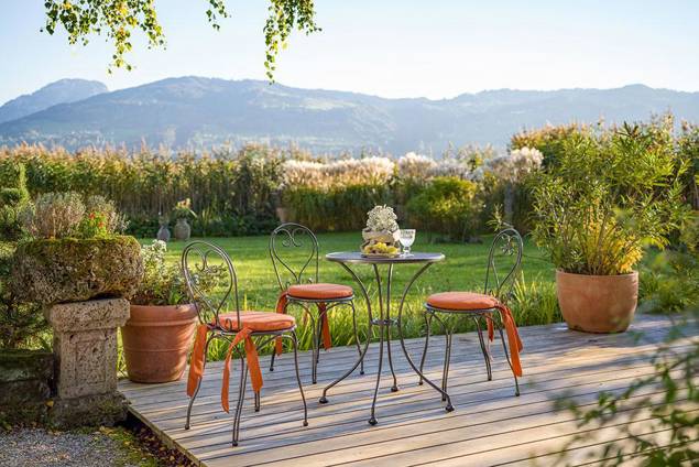 Versailles II Chaise de jardin acier  14