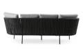 Granada Banc lounge 3 places acier 2