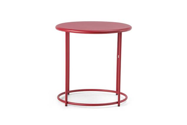 Granada Loungetisch Stahl Ø 43 cm 2