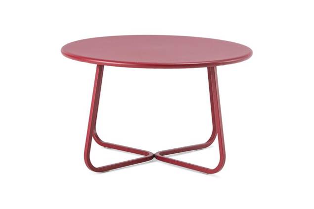 Granada Loungetisch Stahl Ø 65 cm 2