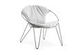 Montreal Fauteuil lounge acier inoxydable 1