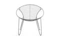 Montreal Fauteuil lounge acier inoxydable 4