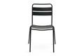 Glarus Chaise de jardin empilable acier 3