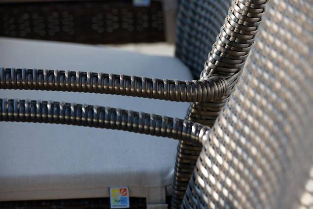 Brescia II Gartenstuhl stapelbar Rattan 10