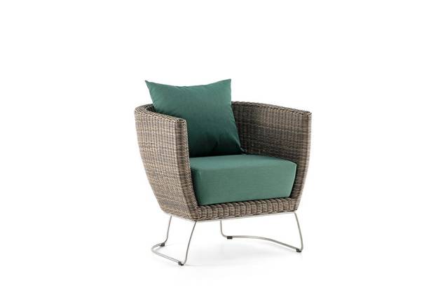 Madonna II Loungesessel Rattan 1