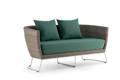 Madonna II 2.5er Loungebank Rattan 1