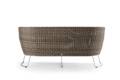 Madonna II 2.5er Loungebank Rattan 3