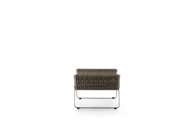 Madonna II Loungehocker Rattan 2