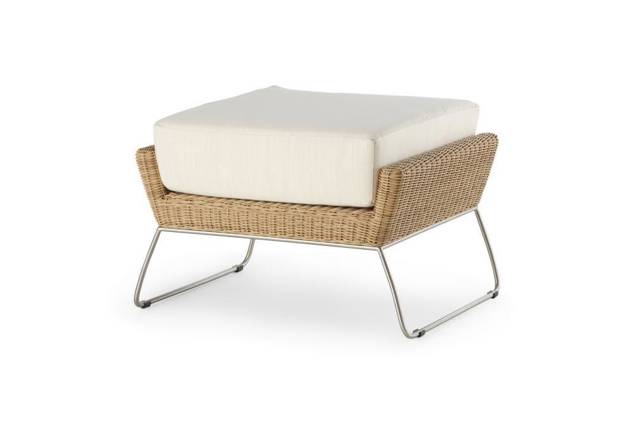 Madonna II Loungehocker Rattan 1